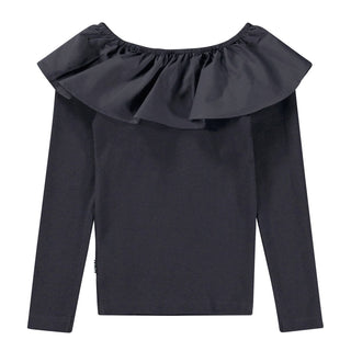 Renate Collar Top (Black)