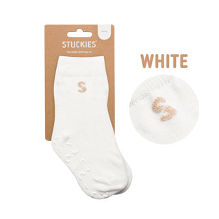 1-Pack Anti-Slip Socks (White)