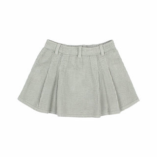 Box Pleat Skirt (Eucalyptus)