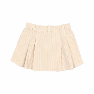 Box Pleat Skirt (Sand)