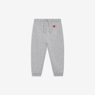 Organic Baby Joggers Tepper Small Heart (Heather Grey)