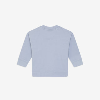 Organic Baby Crewneck Tommy (Serene Blue)