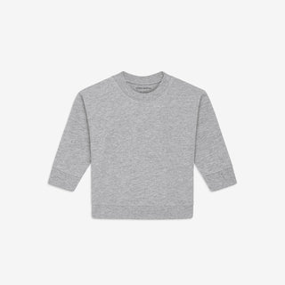 Organic Baby Crewneck Tommy (Heather Grey)