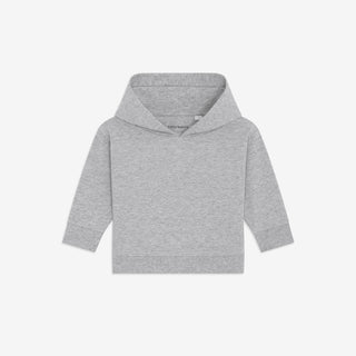 Organic Baby Hoodie Karoo (Heather Grey)