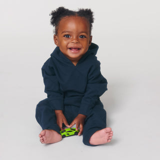 Organic Baby Hoodie Karoo (French Navy)