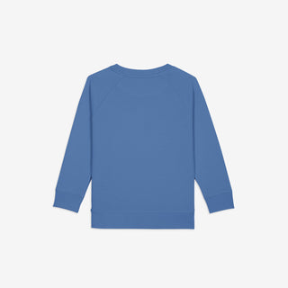 Organic Kids Crewneck Orri (Bright Blue)