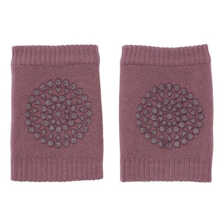 Crawling Knee Pads Organic Cotton (Misty Plum)