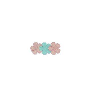 Triple Flower Hair Clips