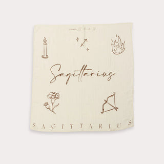 Zodiac Muslin Swaddle (Sagittarius)