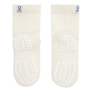 Non-slip Sports Socks Organic Cotton (White)