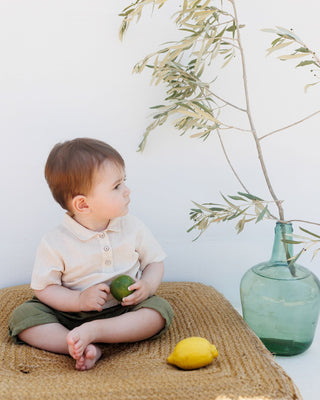 Baby Linen Shirt (Sand)