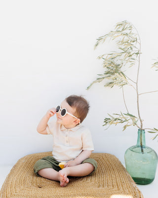 Baby Linen Shirt (Sand)