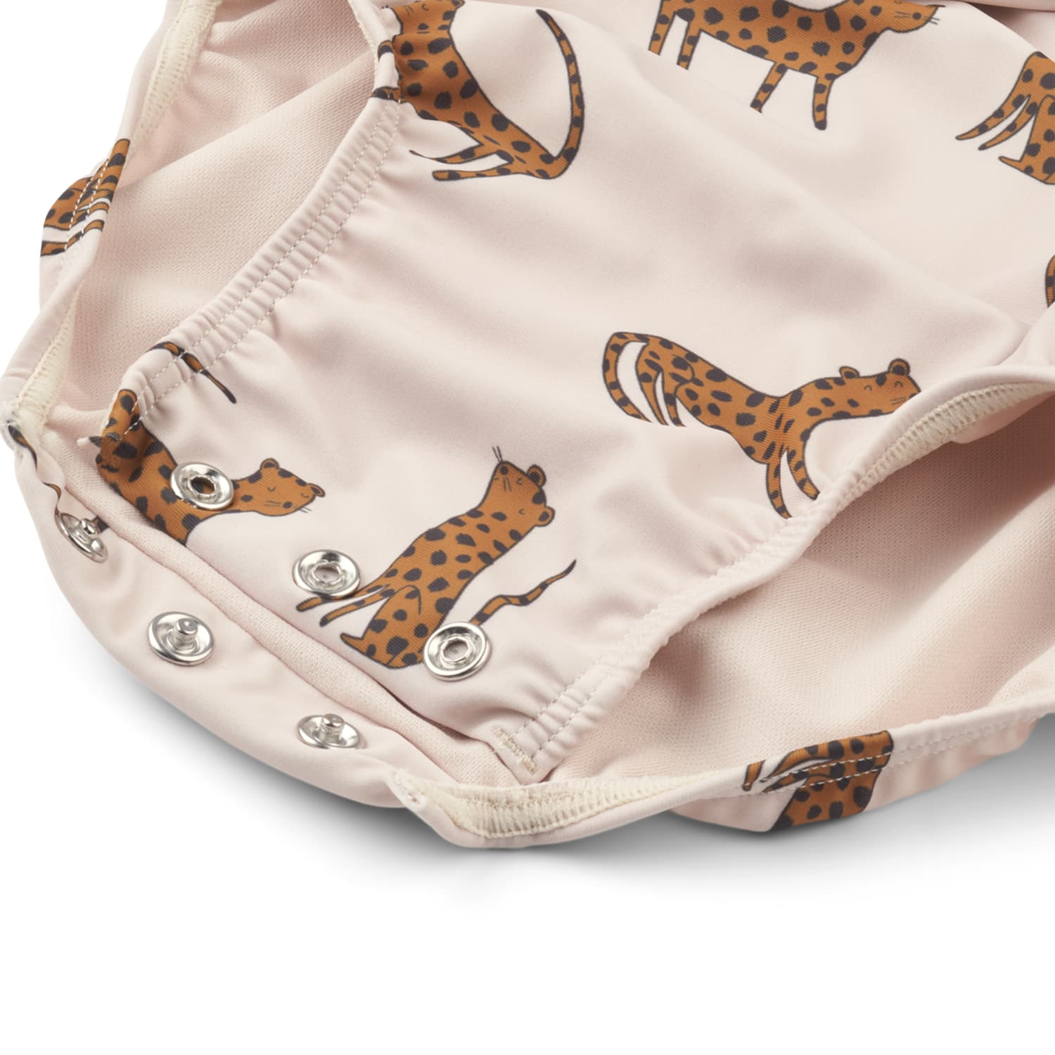 Maxime Baby Long Sleeve UV Swimsuit (Leopard/Sandy)