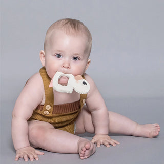 Kawan Duck Teether in Natural Rubber