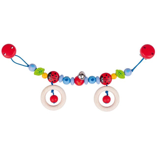 Pram chain with clips (Ladybird)