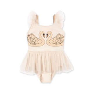 Strut Swan Swimsuit (Brazilian Sand)