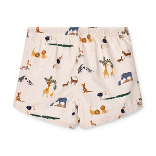 Aiden Printed Swim Shorts (Safari)