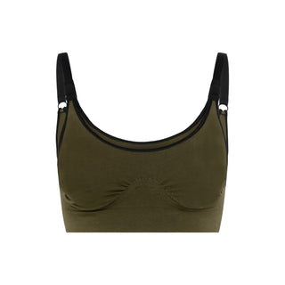 Magnetic Bra (Dark Olive)