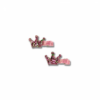 Mini Sparkle Crown Hair Clips