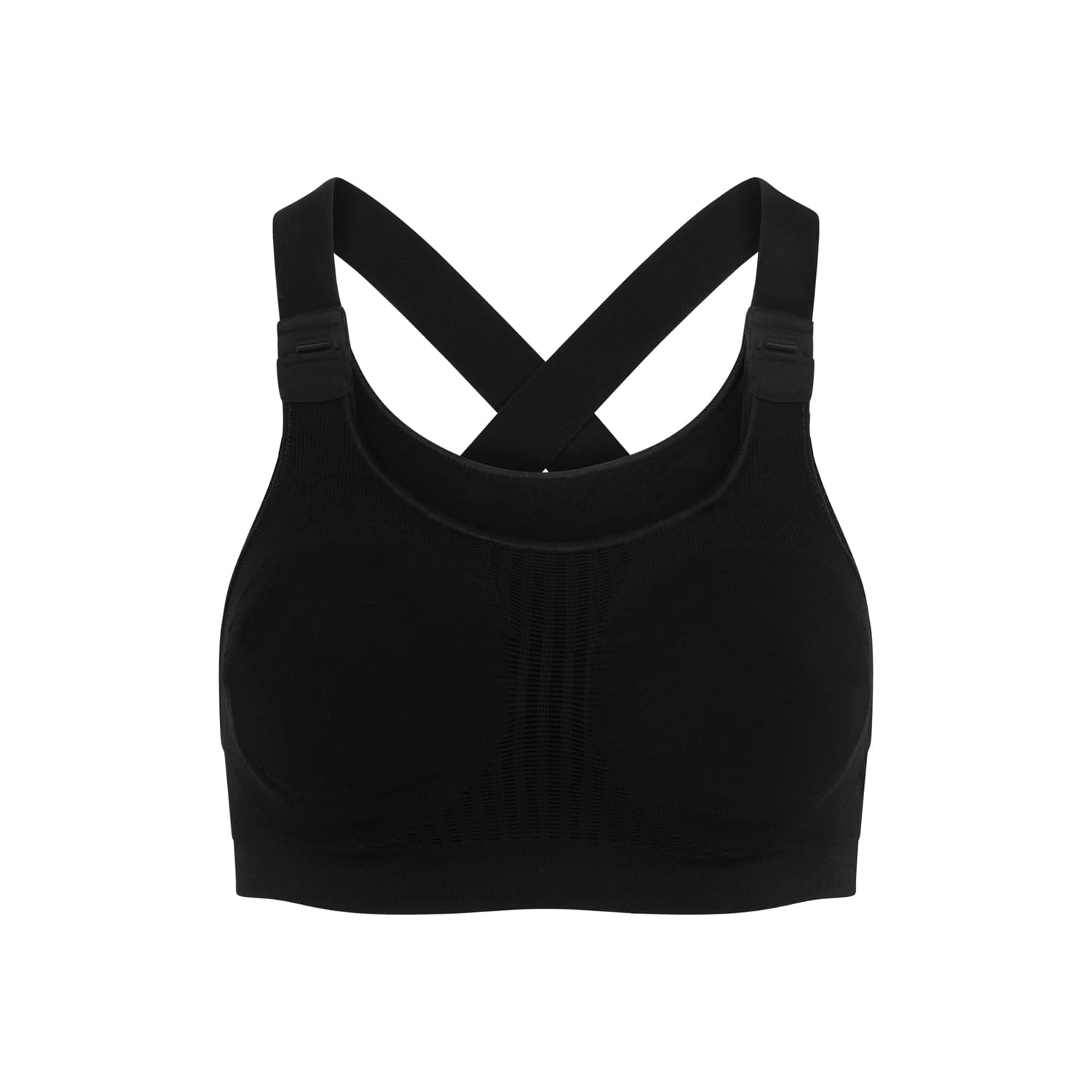 Pregnancy Items Birth Control for Women Daily Dress Material Womens' Sports  Bra Longline Wirefree Padded with Medium S Black : : Fashion