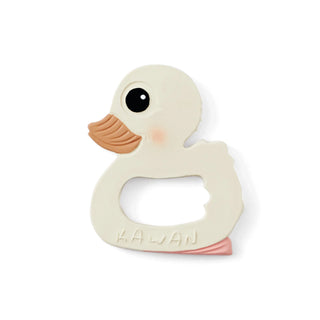 Kawan Duck Teether in Natural Rubber