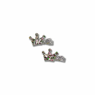 Mini Sparkle Crown Hair Clips