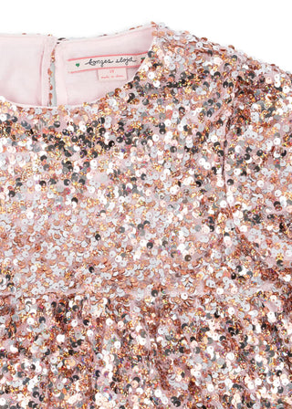 Lila Sequins Dress (Grey/Rosa)