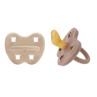 Pacifier 2-pack 3-36 Months Orthodontic (Sandy Nude & Tan Beige)