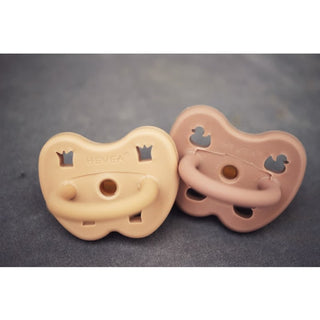 Pacifier 2-pack 3-36 Months Orthodontic (Sandy Nude & Tan Beige)