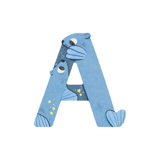 Wooden letter 'A'